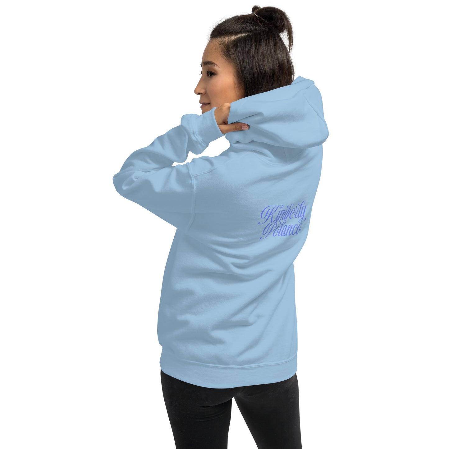 Kimberly Polanco - Unisex Hoodie Light Blue