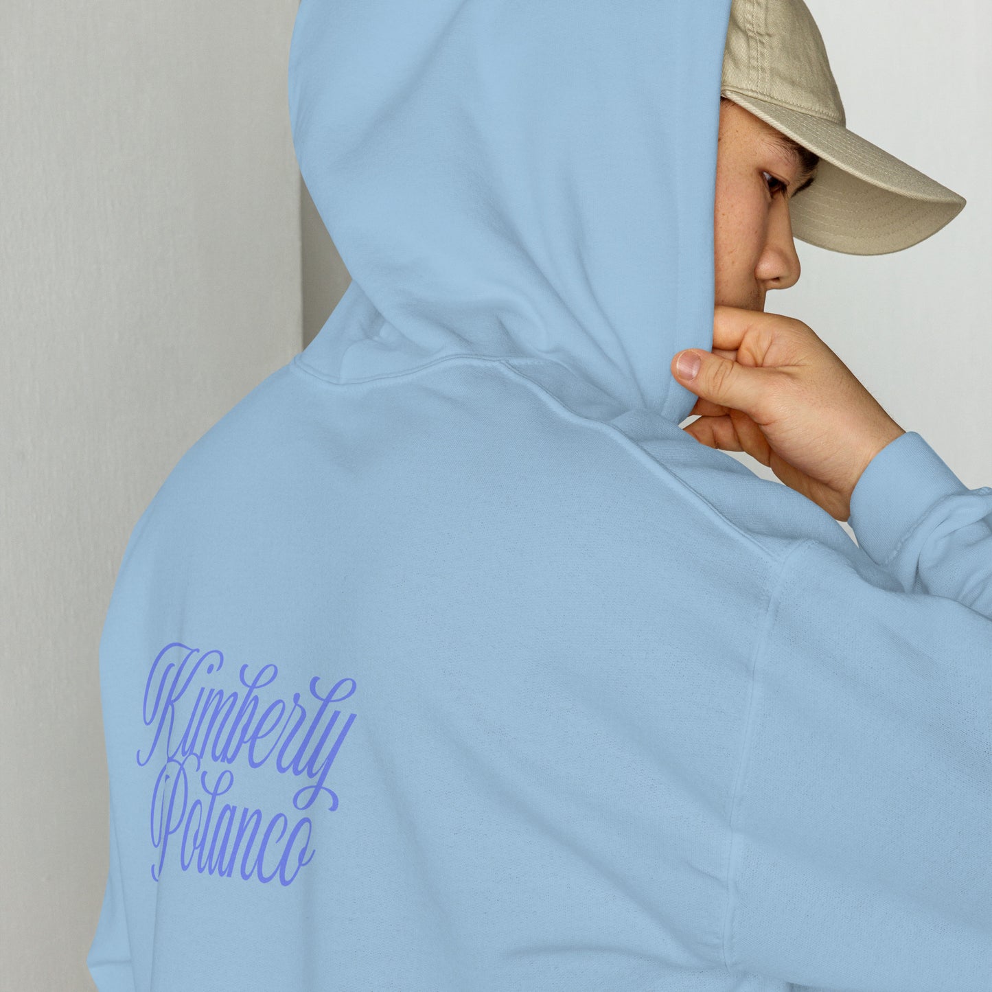 Kimberly Polanco - Unisex Hoodie Light Blue