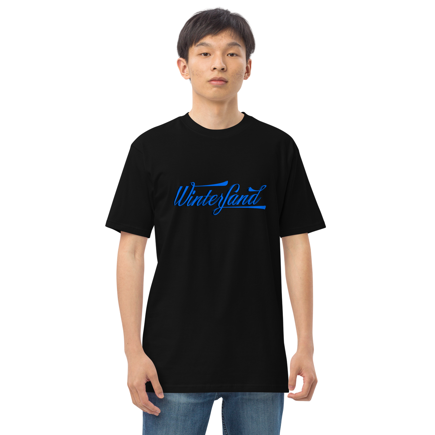 Men’s premium heavyweight tee - Winterland